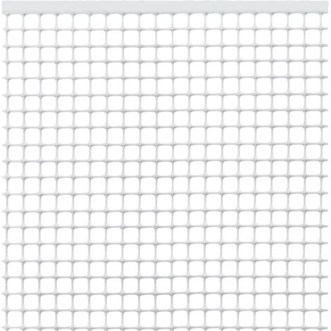 Rete in Plastica Quadra x Balconi Maglia Mm 10 x 10 Rotolo M Codice 61390 (1/2)