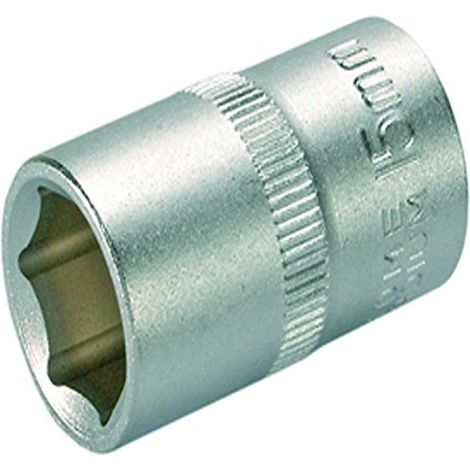BGS Steckschlüssel-Einsatz Sechskant Antrieb Innenvierkant 10 mm (3/8&quot) SW 15 mm - 10615