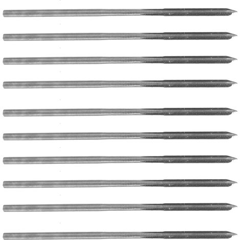 Lot de 10 alésoirs de 1,6 mm en acier rapide à queue droite, accessoires pour outils d'alésage. (1/5)