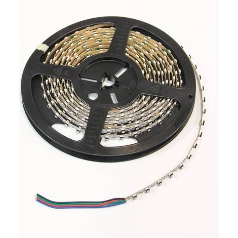 Ruban LED RGB 12V DC SMD 3535 72W IP20 5M PCB 5mm (1/5)