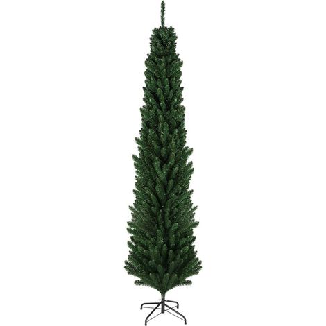 ® 150 cm Arbre de Noël Artificiel, Sapin de Noël Artificiel, Support en Fer, pour Chambre, PVC Sapin de noël décoré (1/5)