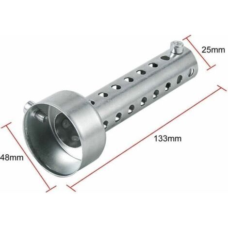 NALOOKAMIC  2 Pièces Insert chicane DB killer universel échappement silencieux Moto 48mm