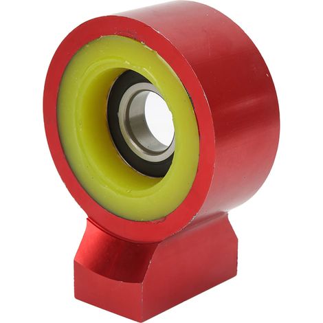 Roulement d'arbre de transmission renforcé en caoutchouc PU rouge pour roue de Chevy Impala Belair (1/5)