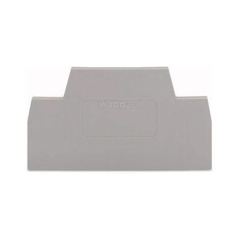 WAGO GmbH& Co. KG Abschlußplatte grau 280-340 25 Stk