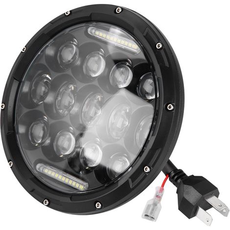 1 pièce phare avant LED 7 pouces 300W 6000K pour Jeep Wrangler (1/5)