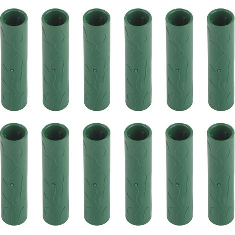 Set mit 12 Gartenpfählen mit Verbindungsrohren, 11 mm Innendurchmesser, zur Unterstützung von Kletterpflanzen. (1/5)