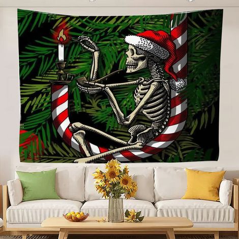 Tapisseries murales en macramé aux couleurs vives pour la chambre à coucher, séchage rapide. 200x150cm (1/5)