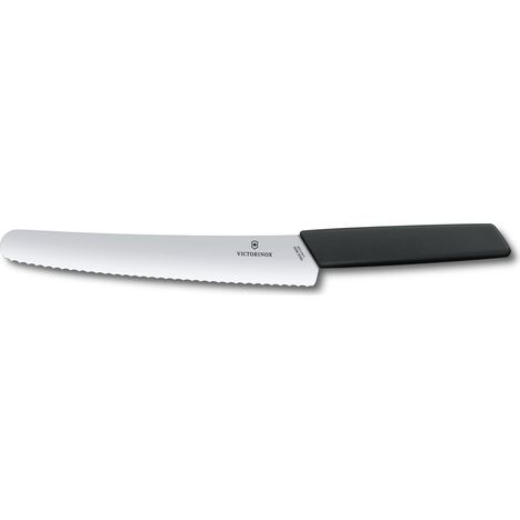 Victorinox Swiss Modern Brotmesser Schwarz 22 cm (1/3)