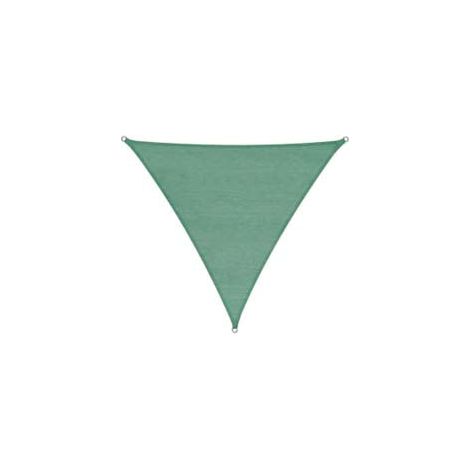 1PZ VELA OMBREGGIANTE HDPE TRIANGOLARE VERDE - mt.5x5x5
