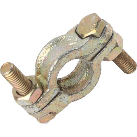Schlauchschelle, robust, hochtemperaturbeständig, aus Kohlenstoffstahl, für Gummiring-Stahlrohre, 20-22 (1/5)