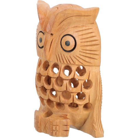 Décoration Forme De Hibou Créative Sculpture De Bureau Hibou Décoration Intérieure (1/5)