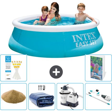 Easy Set Pool Rund - 183x51 cm - 7-teilig  S89 (1/5)