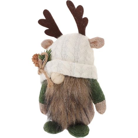 Décoration de poupée gnome en peluche de Noël, décoration de bureau, gnome de Noël idéal pour Noël, géant, design festif (1/5)