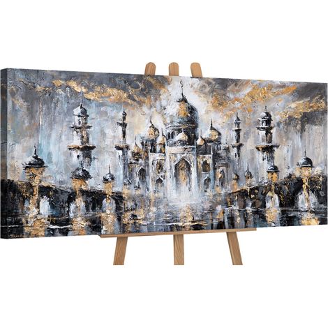 Gemälde Sanftes Glühen auf Keilrahmen 115x50 cm (1/5)