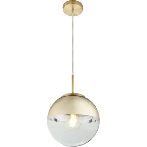 Globo - lámpara colgante - Varus - dorado - vidrio - Ø 20cm - E27 (1/4)