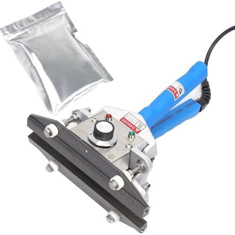 Termosigillatrice, design portatile, controllo della temperatura regolabile, blu (1/2)