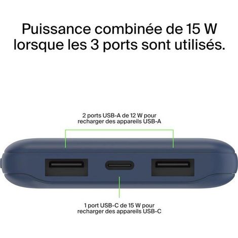 Belkin BOOST CHARGE batería externa azul 10000 mAh (1/3)
