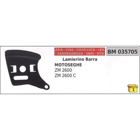 ASIA Kettenseitenschiene für ZM 2600 Kettensäge ZM 2600 C 035705