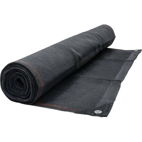 Werka Pro – Brise vue gris anthracite 220g/m² – Opacité 90 % – Dimensions 1 x 10m – Tissage renforcé – Traitement anti-UV - PRO 1 X