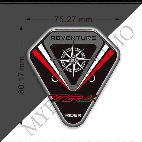 Protection autocollante pour réservoir Benelli 800x Trk502 Trk 250 500 800 521 502 X Trk521, kit essence/huile, protège-genoux, coffre, valises --TRK (1 pièce) (1/5)