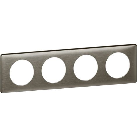 Legrand Piastra Céliane finitura tungsteno design elegante