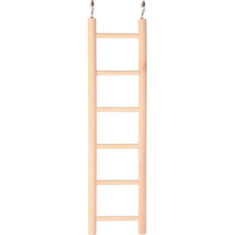 Échelle, en bois 6 barreaux/28 cm