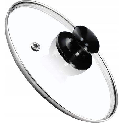 KADAX Tapa de Vidrio 20cm Tapa Universal para Olla, Sartén, Resistente al Calor (1/5)
