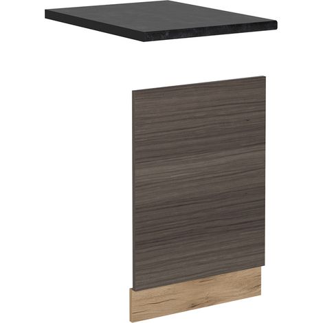 Frontal para lavavajillas R-Line, Gris noble, 45 cm , ET Antracita, Vicco