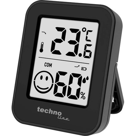 Techno Line WS9417 schwarz Thermo-Hygrostation Termoigrometro Nero WS9417schwarz