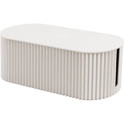 Support mural blanc pour prises et câbles, boîte de rangement organiseur de fils, support de routeur WiFi sans fil, petit format pour maison (1/5)