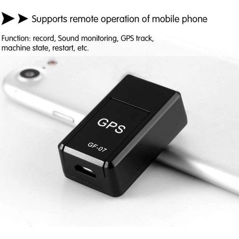 Localisateur GPS magnétique miniature avec enregistreur vocal et alarme, dispositif portable de repérage GPRS. (1/5)