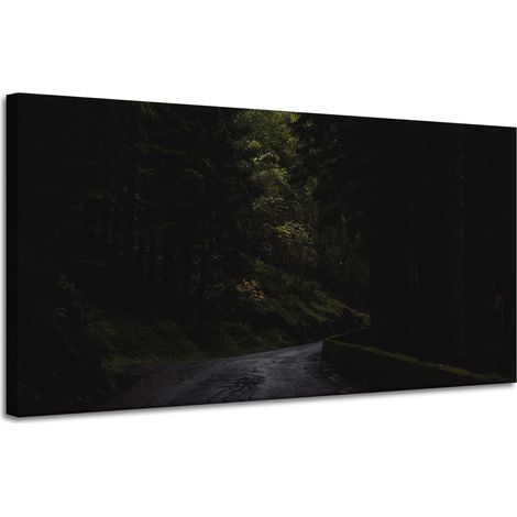 Leinwanddruck Natur Bergstraße 120x60 cm