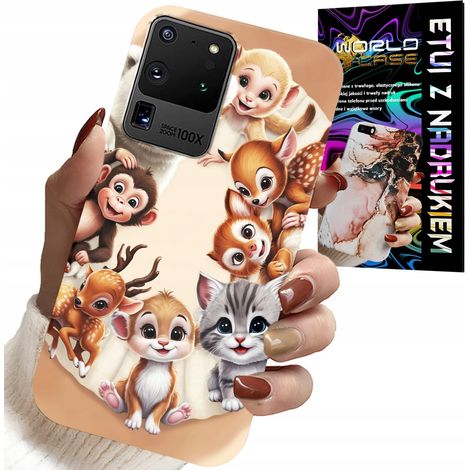 Hülle für Samsung Galaxy S20 Ultra - Rückseite für Kinder mit Waldtiermotiven (1/5)