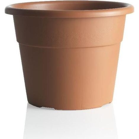 Pot de fleurs - HEDERA - D 20 cm - Terracotta - Livraison gratuite