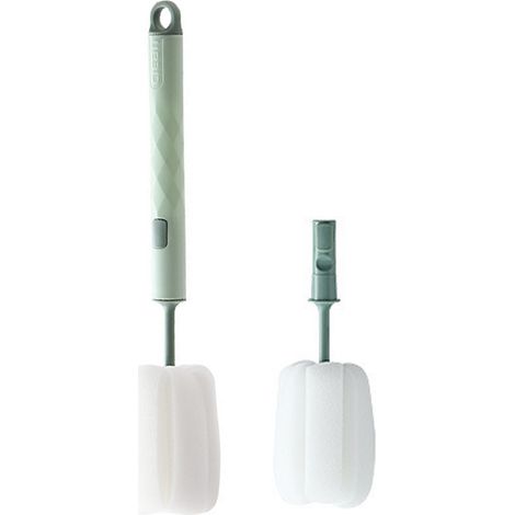 Brosse de nettoyage réutilisable pour biberons, brosse de nettoyage multifonctionnelle (1/5)