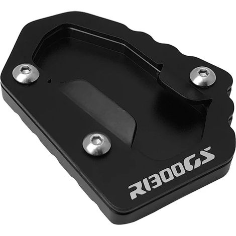 (noir) Compatible avec la béquille latérale de la moto BMW R1300GS (modèles R 1300 GS ADV Adventure GS1300 2023-2024) - Plaque de support et extension maxpower (1/4)