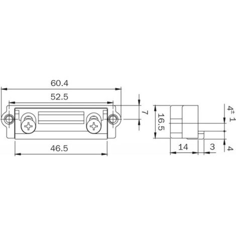 Gâche pour portail réglable U ou plate – Fixation robuste – Pour fermeture sans jeu – Compatible avec gâches centrales ISEO CITY