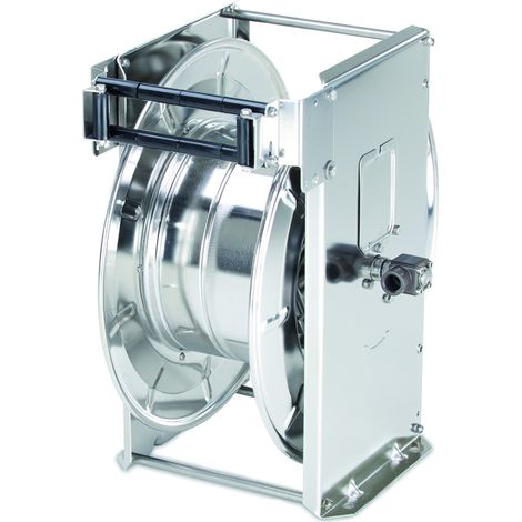 Kränzle Automatik-Schlauchaufroller Edelstahl für 20m Stahlgewebe-HD-Schlauch NW 8