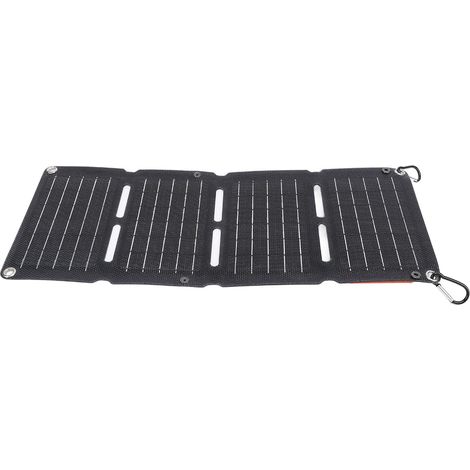 40W Panneau Solaire USB Pliable avec PD60W 5V USB A pour Camping en Plein Air, Chargeur pour Téléphone et Tablette (1/5)