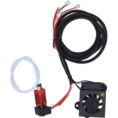 Umrüstsatz für Langstreckenextruder für Ender 3 3D-Drucker, Heizblock + Düse, PTFE-Schlauchset (1/5)