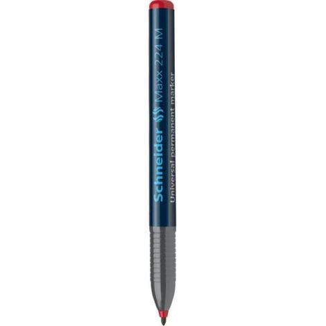 Marqueur universel permanent - - Maxx 224 - Pointe moyenne 1.0 mm - Lot de 10 - Corps 92% plastique recyclé (1/2)