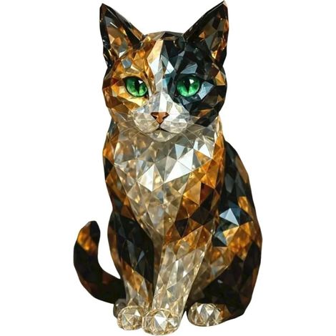 2D graphiques acryliques d'impression d'animaux de cristal (1/5)