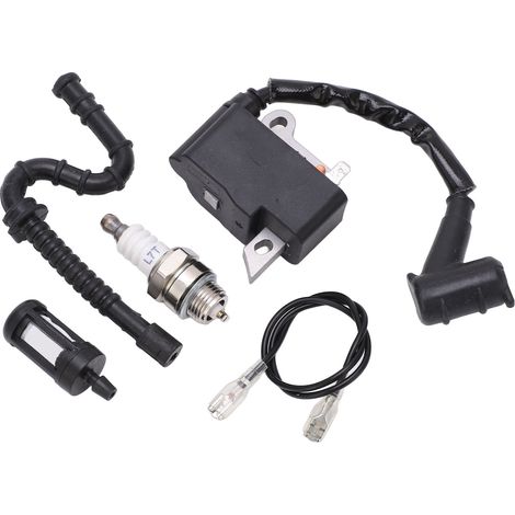 Kit allumage tronçonneuse avec bougie et filtre à essence pour Stihl MS270 MS280 1133 400 1350 (1/5)