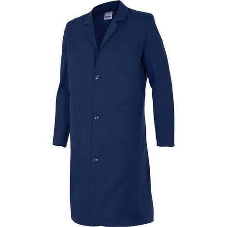 Blusa lunga Velilla con bottoni Blu navy XXL