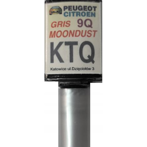 Retoque de pintura Citroën Peugeot KTQ 9Q gris moondust (1/5)
