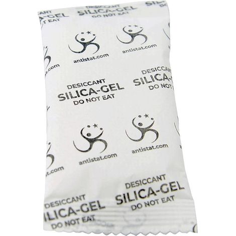 Sacchetti Antistatici di Gel di Silice Trasparente 100 Pezzi