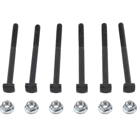 Cancanle 6 Schalldämpferbolzen mit Muttern für STIHL MS250 MS230 MS180 MS170 018 017 021 023 025 Kettensäge, Teilenummer 1123 148 1201 (1/5)