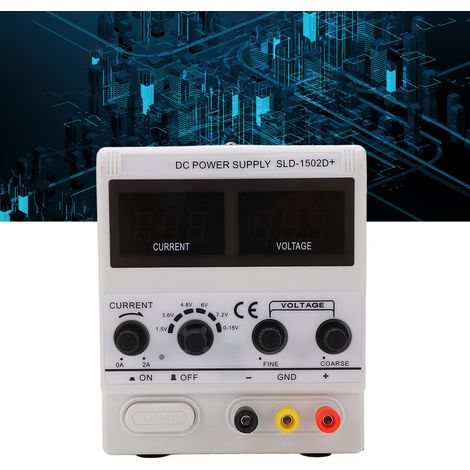 Digitales Wattmeter SLD-1502D+, multifunktionales geregeltes Gleichstromnetzteil, europäischer Standard AC220 ±10% (1/5)
