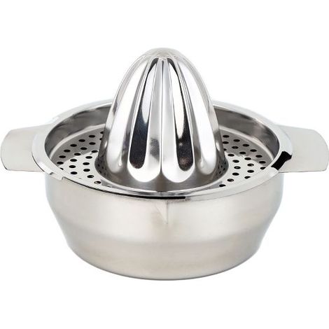 Presse Agrumes 450ml, Presse Agrumes Manuel Inox 304 Lavable Lave-Vaisselle, Presse Citron Rotation Presse Facile à Nettoyer pour Presser Citrons, Oranges, Verts ou Citrons Verts (1/5)