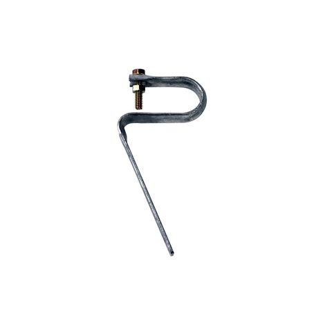 First Plast – Étrier pour tuile épaisse – Emboiture profonde – Fixation solide pour gouttières PVC – Installation durable